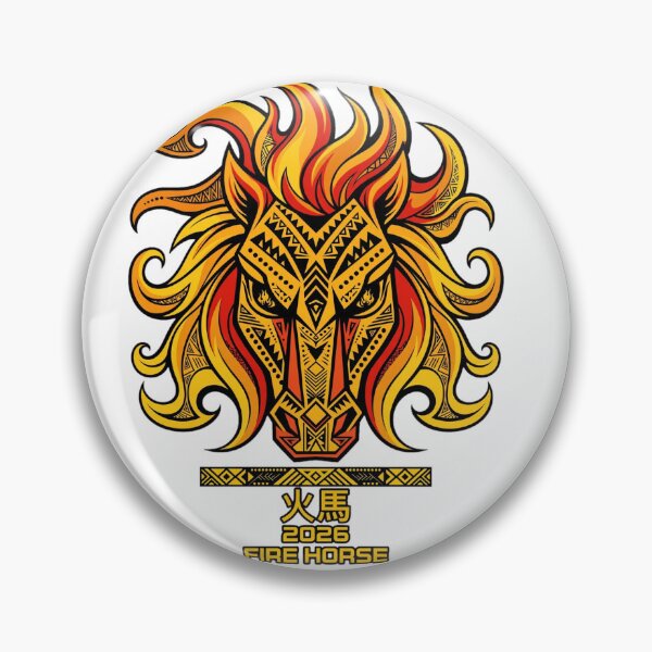 Item preview, Fire Horse 2026 - Tribal Flame Zodiac designed and sold by Leader  Shirt.