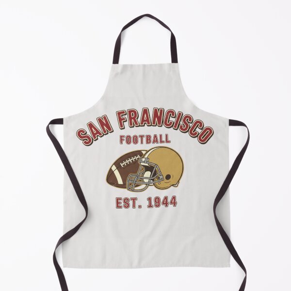 Aperçu de l'œuvre Football des 49ers créée et vendue par PetalRadiant.