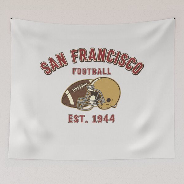 Item preview, 49ers Football designed and sold by PetalRadiant.