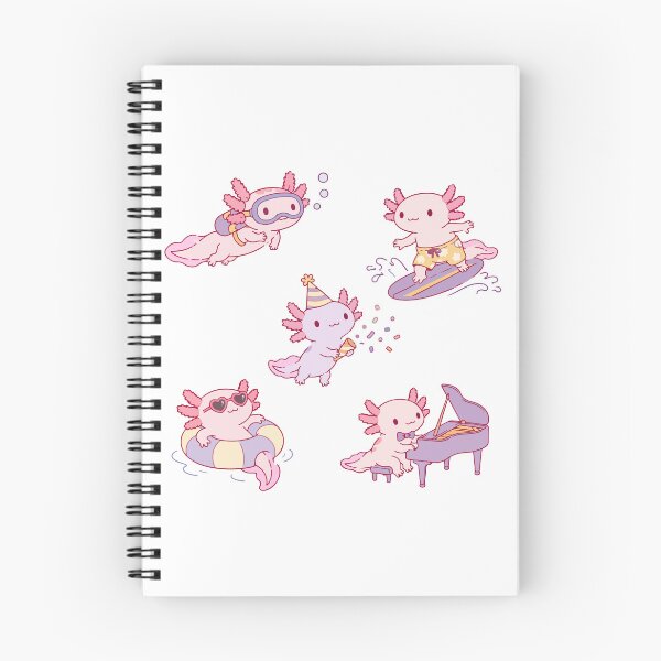 Item preview, Axolotl Party Piano Fun designed and sold by Zoolumi.
