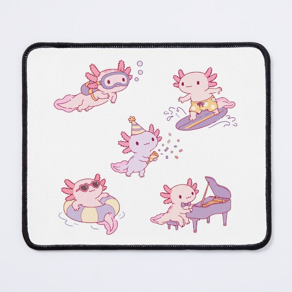 Item preview, Axolotl Party Piano Fun designed and sold by Zoolumi.