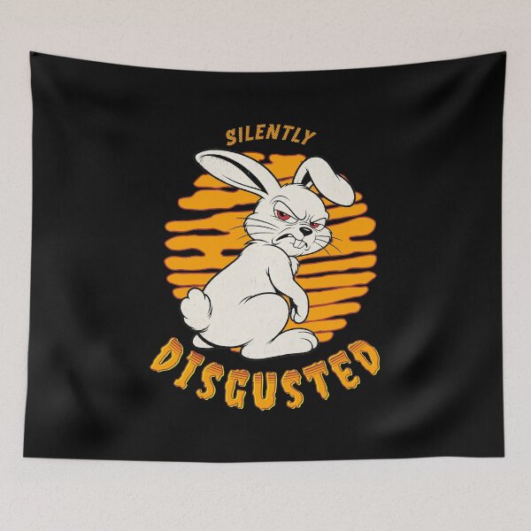Item preview, Silently disgusted designed and sold by onemoremask.