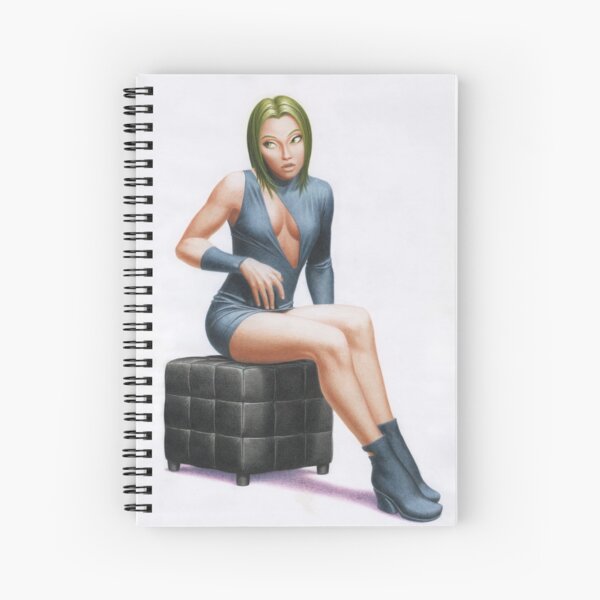 Sexy dress drawing Cuaderno de espiral