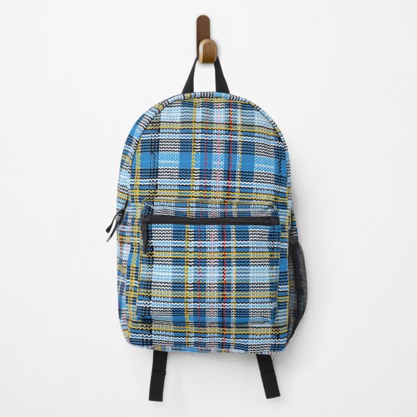 Item preview, Tartan pattern Aruba flag colors designed and sold by Tirsot.