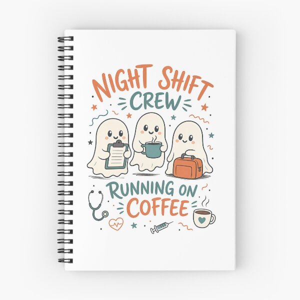Item preview, Nurse Halloween -Ghost Night Shift designed and sold by ice-apparel.