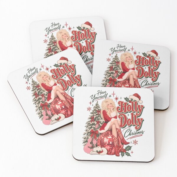 Item preview, Have Yourself A Holly Dolly Christmas RIP Dolly Parton designed and sold by PayneLaurie.