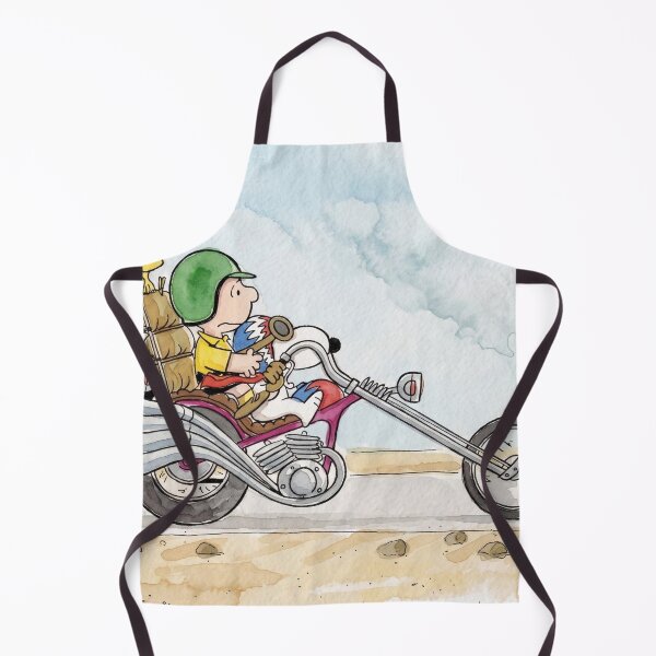 Item preview, Snoopy's motorcycle ride designed and sold by sid1802.