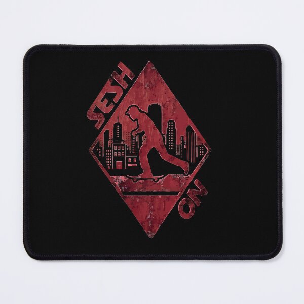 Item preview, SeshOn Skateboard Urban Streetwear Grunge Sticker designed and sold by DanniJordan.