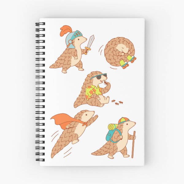 Item preview, Cute Pangolin Knight Superhero designed and sold by Limuko.