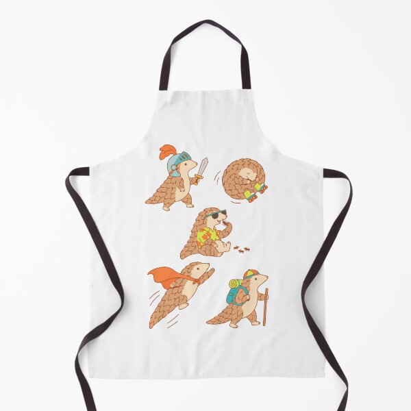 Item preview, Cute Pangolin Knight Superhero designed and sold by Zoolumi.