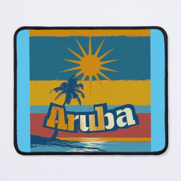 Item preview, 1980's Aruba logo stripes designed and sold by Tirsot.