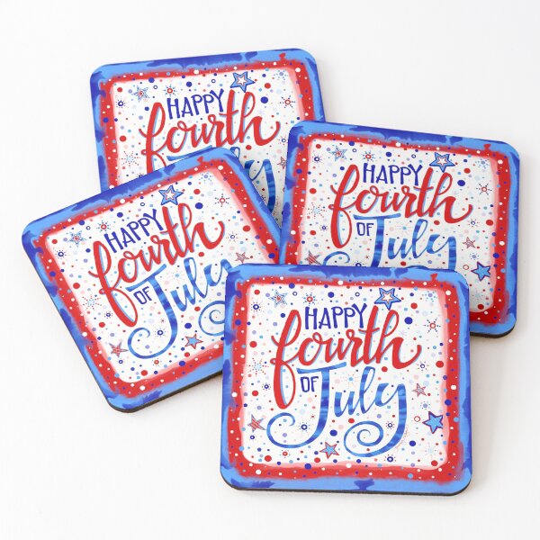 Item preview, Happy Fourth of July designed and sold by Inspirivity.