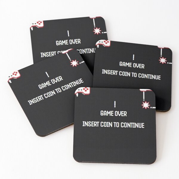 Item preview, Game over designed and sold by MichalArtStudio.