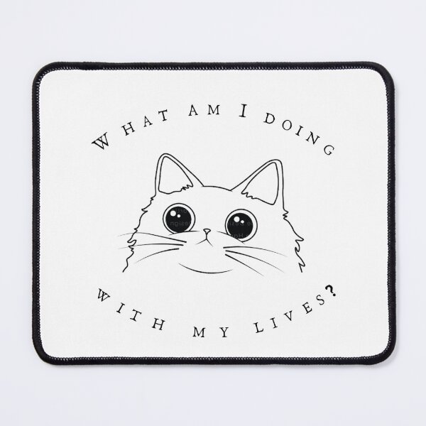 Item preview, Cute Peeking Cat – Minimalist Line Art designed and sold by Kristina Gale.