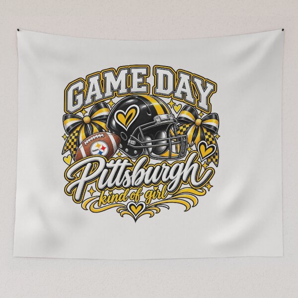 Item preview, Steelers Football designed and sold by PetalRadiant.