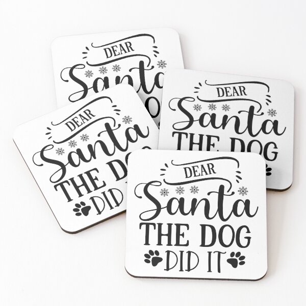 Item preview, Christmas Dog Funny Santa Quote Holiday Humor Design designed and sold by FuzionRaptor.