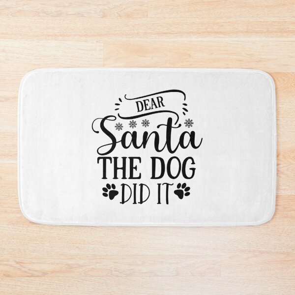 Item preview, Christmas Dog Funny Santa Quote Holiday Humor Design designed and sold by FuzionRaptor.