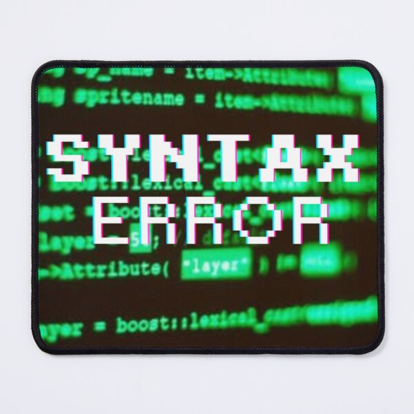 Item preview, Syntax error designed and sold by MichalArtStudio.
