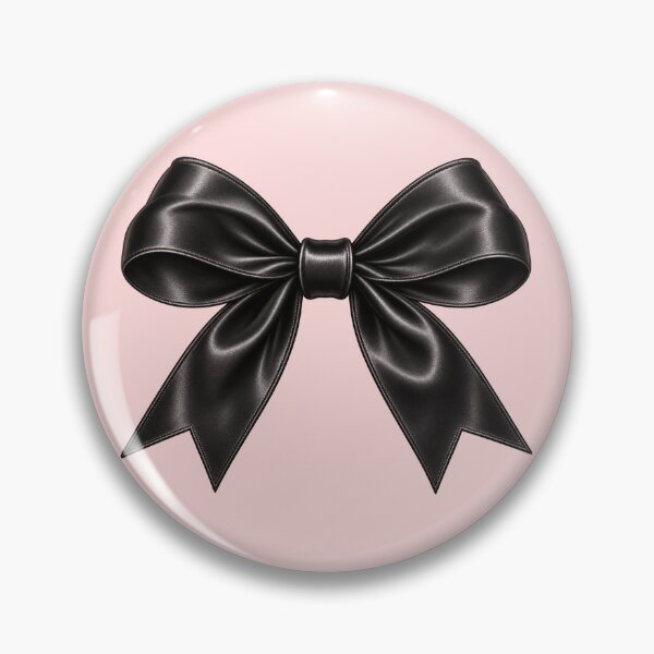 Item preview, Black Satin Bow Coquette Gothic Feminine Aesthetic designed and sold by StickyDelights.