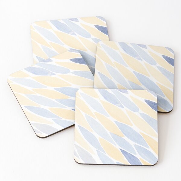 Item preview, Neutral Grey and Cream Abstract Brushstroke Pattern designed and sold by ArithraStudio.