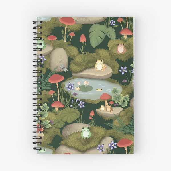Item preview, Mossy Frog Pond designed and sold by UnhingedBird.