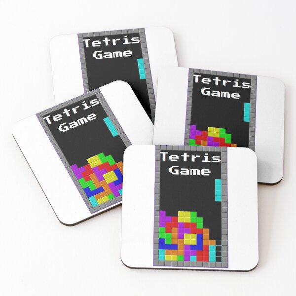 Item preview, Tetris game designed and sold by MichalArtStudio.