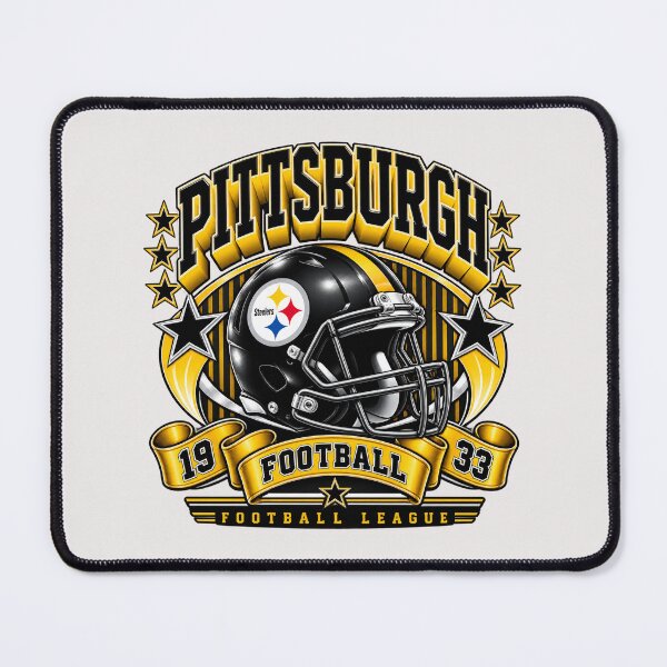 Aperçu de l'œuvre Football des Steelers créée et vendue par PetalRadiant.
