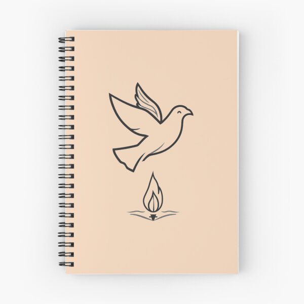 Item preview, Sealed with the Spirit Dove and Flame designed and sold by cybercanvasmuse.