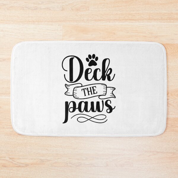 Item preview, Christmas Dog Deck the Paws Funny Holiday Vibes Design designed and sold by FuzionRaptor.