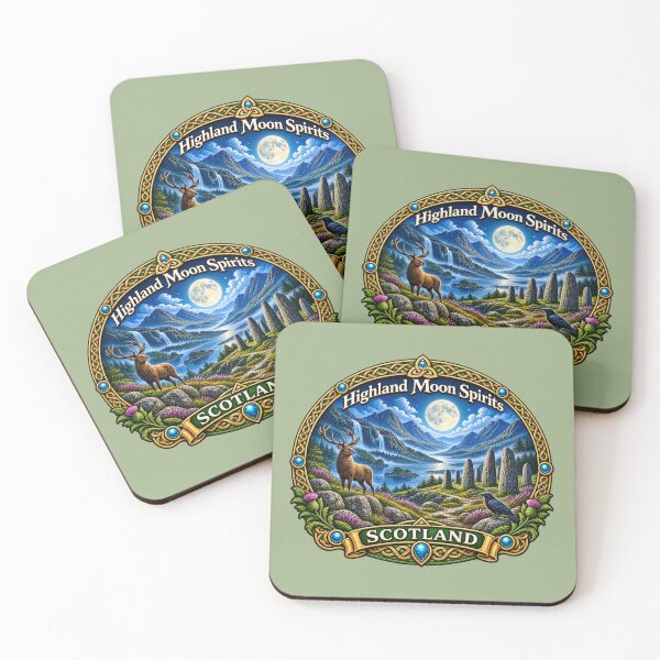 Item preview, Highland Moon Spirits, Scotland designed and sold by Myra365Art.