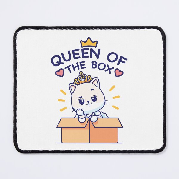 Item preview, Kawaii Princess Cat Queen of the Box designed and sold by NicolasMar.