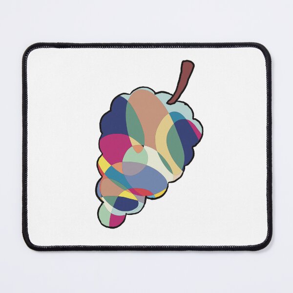 Item preview, Multicolour Grapes - Colourful Circle Fruit Art designed and sold by iampaulmorris.