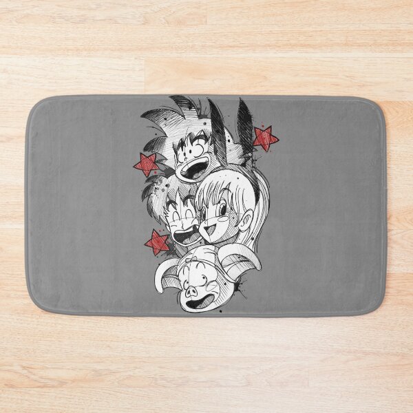 Item preview, Goku , Bulma, Yamcha and Oolong. Dragonball sketch style designed and sold by Inked T.
