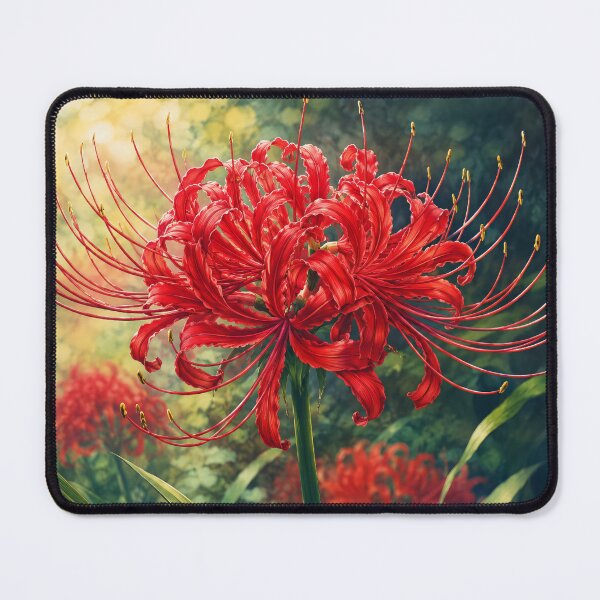 Item preview, Red Spider Lily in Bloom designed and sold by ArcaneVisionArt.