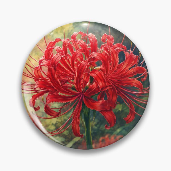 Item preview, Red Spider Lily in Bloom designed and sold by ArcaneVisionArt.