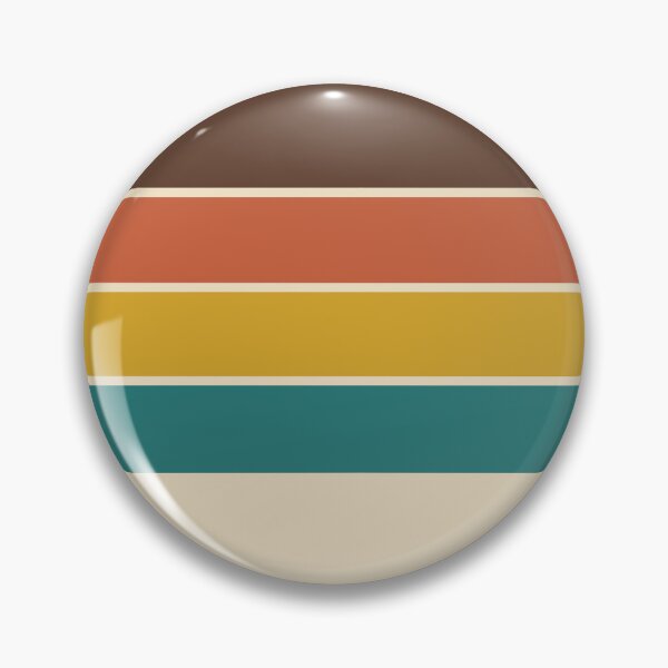 Item preview, Warm Scandinavian 70s Vintage Retro Stripes designed and sold by Deutschic.