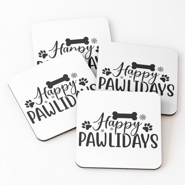 Item preview, Christmas Dog Happy Pawlidays Funny Holiday Vibes Design designed and sold by FuzionRaptor.