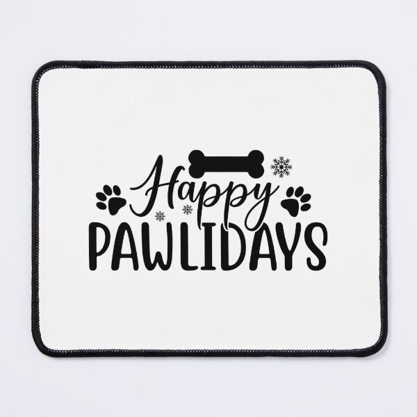 Item preview, Christmas Dog Happy Pawlidays Funny Holiday Vibes Design designed and sold by FuzionRaptor.
