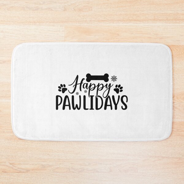 Item preview, Christmas Dog Happy Pawlidays Funny Holiday Vibes Design designed and sold by FuzionRaptor.
