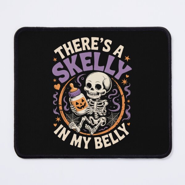 Item preview, There's a Skelly in My Belly Funny Halloween Pregnancy designed and sold by ZACK ART.