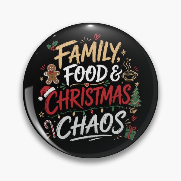 Item preview, Family Food & Christmas Chaos – Funny Christmas Family Holiday Design designed and sold by mraihan.