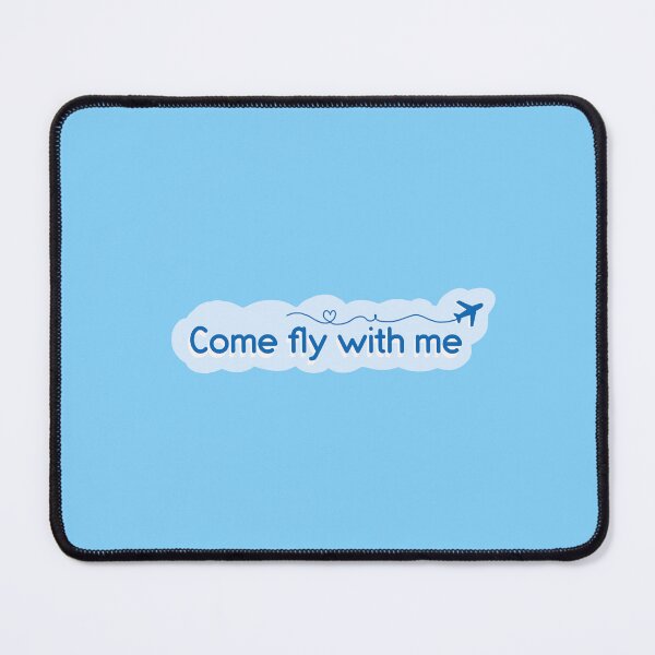 Item preview, Come fly with me Sticker designed and sold by indracarolstudio.