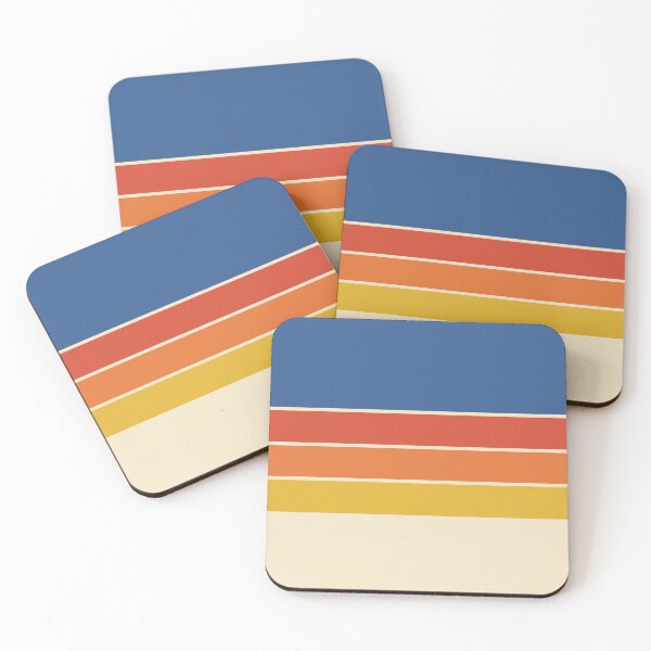 Item preview, Classic Scandinavian 70s Vintage Retro Stripes designed and sold by Deutschic.