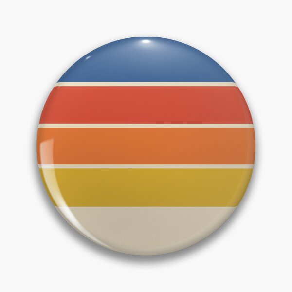 Item preview, Classic Scandinavian 70s Vintage Retro Stripes designed and sold by Deutschic.