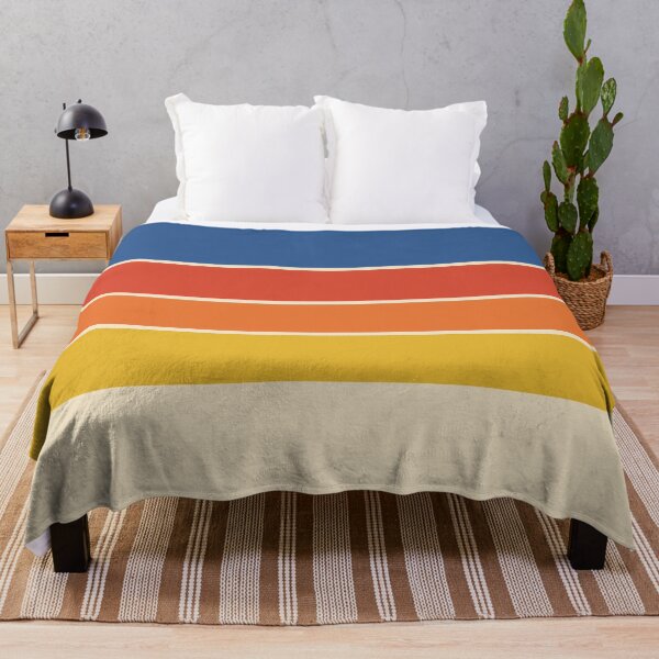 Item preview, Classic Scandinavian 70s Vintage Retro Stripes designed and sold by Deutschic.