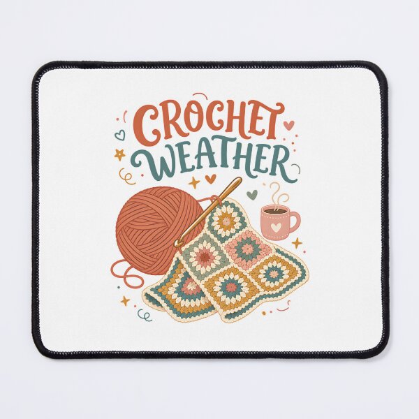 Item preview, Cozy Autumn Crochet Weather Gift designed and sold by ice-apparel.