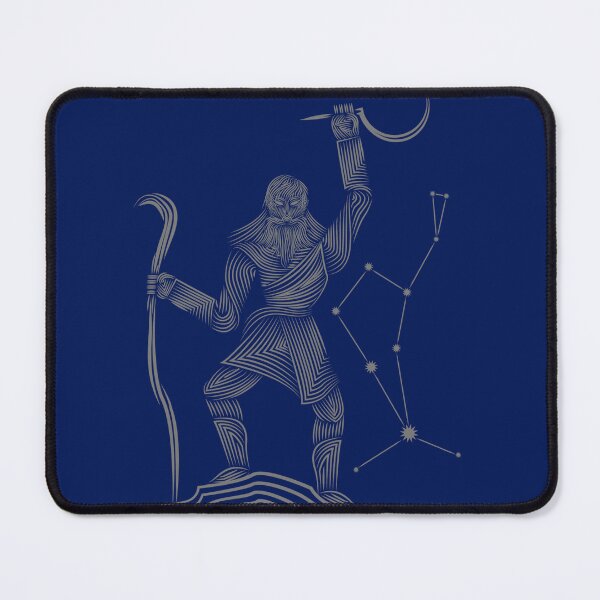 Item preview, Boötes Herdsman Constellation Gray Celestial Line Art designed and sold by JAMerArc.