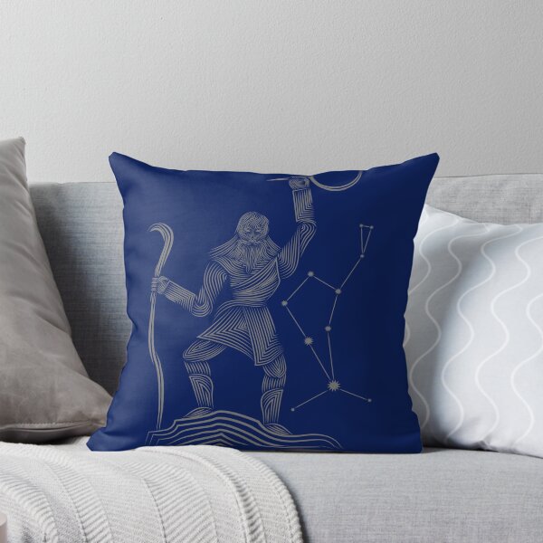 Item preview, Boötes Herdsman Constellation Gray Celestial Line Art designed and sold by JAMerArc.