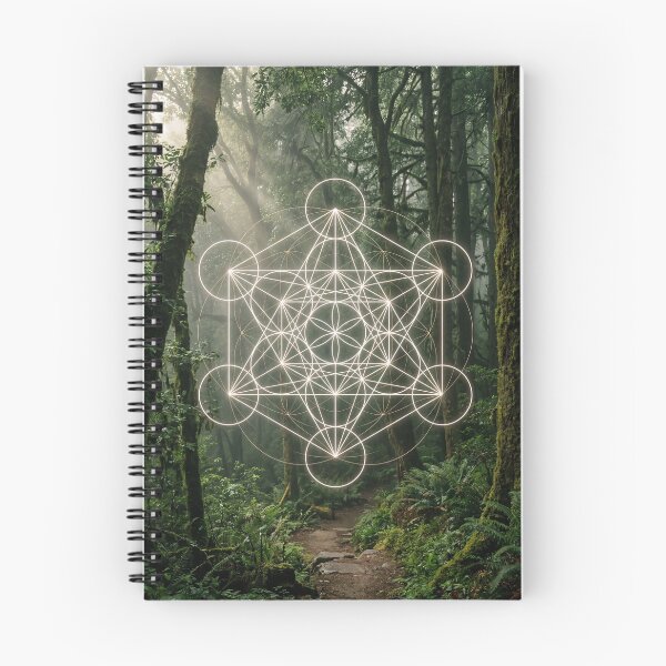 Item preview, Glowing Metatron's Cube Forest Path | Monkeybusiness designed and sold by monkeybusiness.pt.