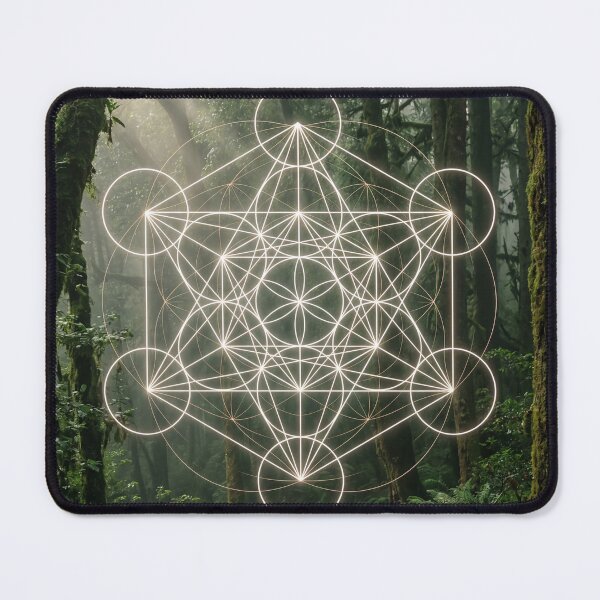 Item preview, Glowing Metatron's Cube Forest Path | Monkeybusiness designed and sold by monkeybusiness.pt.